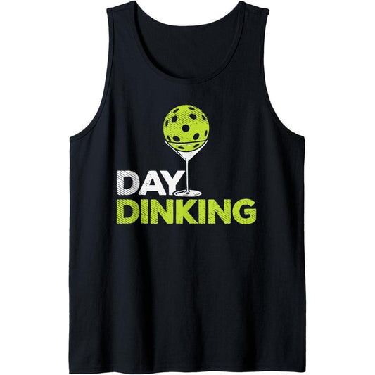Day Dinking Pickleball Funny Pickle Ball Dink Men Women Gift Tank Top Made in USA