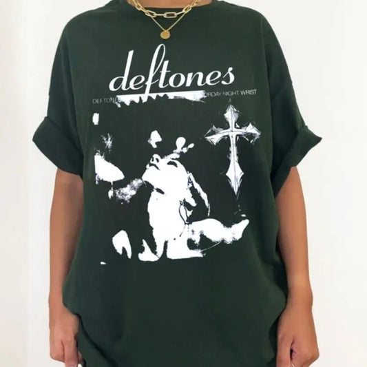 Deftones Adrenaline Cotton shirt, Deftones Short Sleeve Shirt