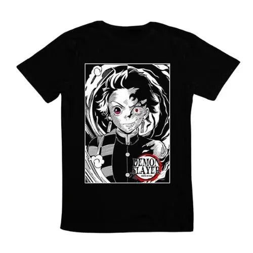 Demon Slayer Tanjiro Kamado Anime T-shirt- Unisex Anime T-Shirt, Anime Manga Unisex T-Shirt Menswear Top