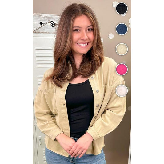 Denim Shacket