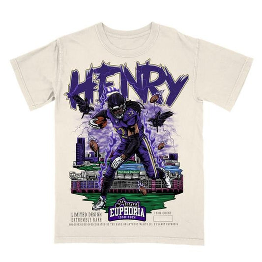 Derrick Henry Tee - VINTAGE TEE - SPORT TEE - GRAPHIC MEN'S T-SHIRT SWEATSHIRT HOODIE - GIFT FOR FAN