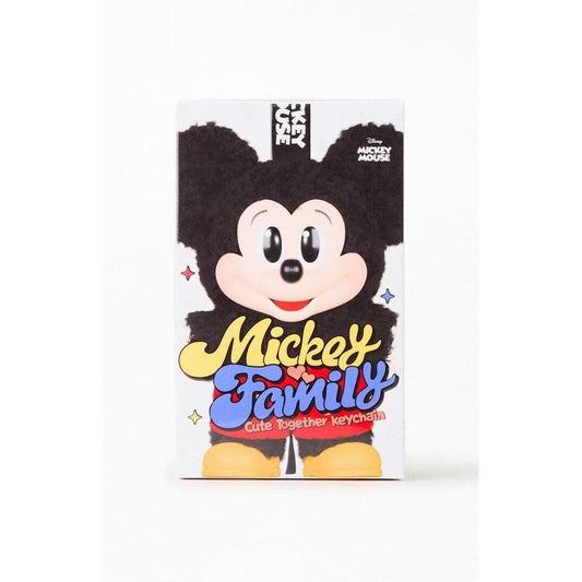 Disney Men's Pop Mart Mickey Family Cute Together Keychain Blind Box
