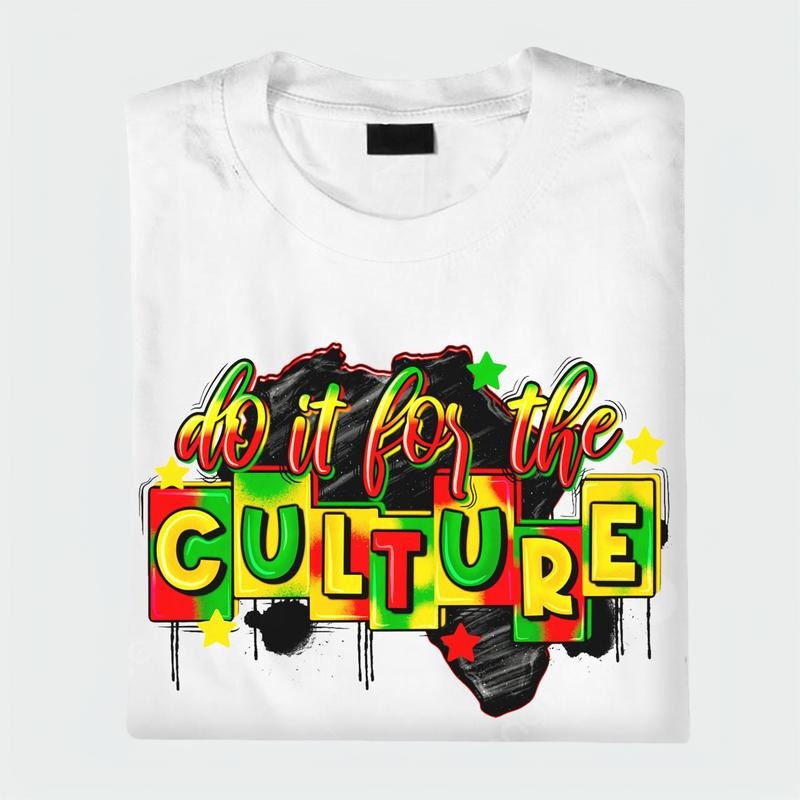 Do It For The Culture Juneteenth Shirt, Juneteenth 1865 Unisex Cotton Round Neck Tee, Men's & Women's Comfort Top, Full Sizes, Full Colors