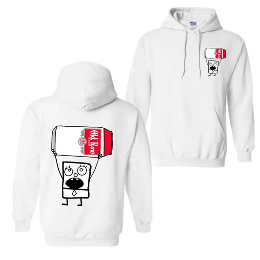 Doodlebob Old Row Unisex T-shirt, Hoodie Funny 2 Sided Shirt, Cotton Tee, Full Sizes, Full Color, For Men, For Women