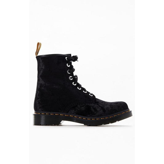 Dr Martens Women's Women's 1460 Crushed Velvet Lace Up Boots - Multicolor