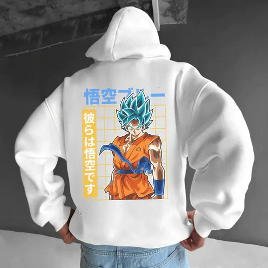 Dragon Ballll Anime S0n G0ku Printed Hoodie, Manga Hoodie For Men Shirrt, Best Anime Hoodie, Gift For Anime Lovers, Anime Printed Shirt, DB Gift For Fans, Gift For Him, Gift For Her T-shirt Sweatshirt