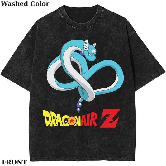 Dragonair Z Dragon Ball Pokemon T-Shirt, Pokemon T-Shirt, PKM Shirt, Anime Funny Shirt, Vintage Tee Streetwear Shortsleeve Printed Womenswear Top
