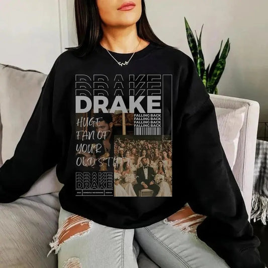 Drake Champagne Papi Sweatshirt, Drake T Shirt, Drake Tour Tee Shirt, Gift For Fan, Unisex Sweater Pullover Tee