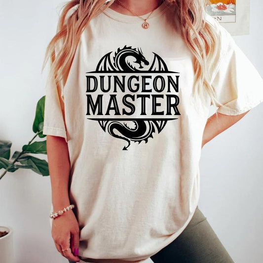 Dungeon Master T shirt, Geek Gift, Dungeons and Dragons Tee, D & D game player, RPG Roleplaying Tee, Critical hit tee