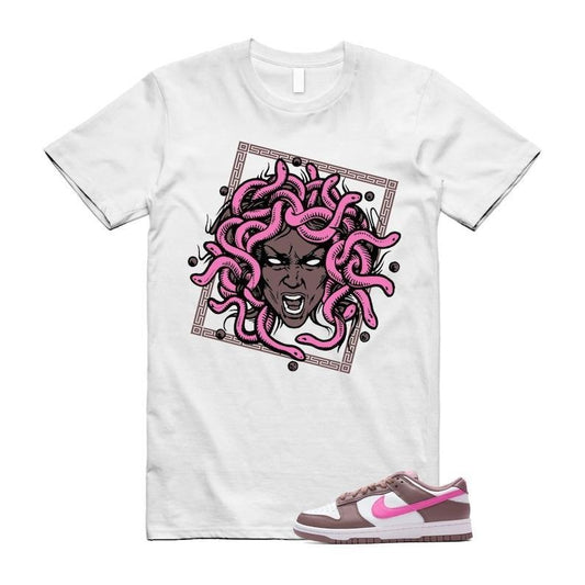 Dunk Smokey Mauve Playful Pink White Brown Low T Shirt Match, Shirt To Martch, Graphics Tee, Gift For Besties
