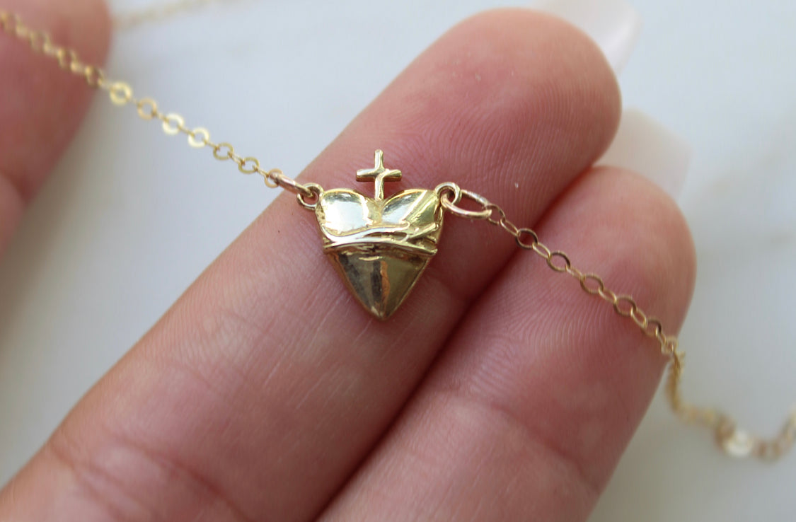 Sacred Heart of Jesus Necklace