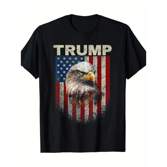 Eagle Trump 2024 Take America Back Trump Shirt For Men MAGA T-Shirt-220g made in usa