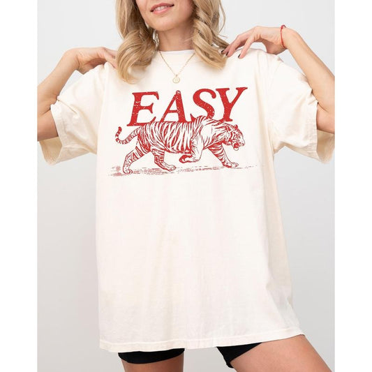 Easy Tiger, Festival, Summer, Vintage, Retro Shirt Comfort Colors T-Shirt