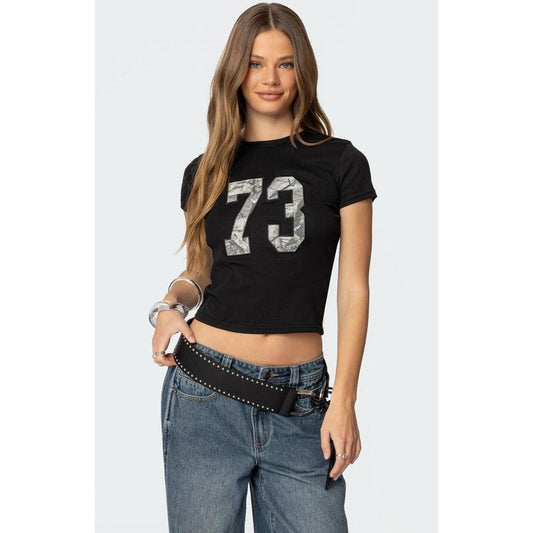 Edikted Women's Camo 73 T-Shirt