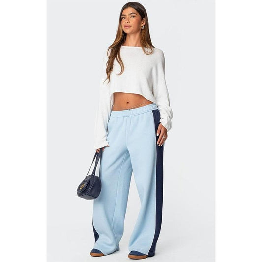 Edikted Women's Contrast Panel Sweatpants