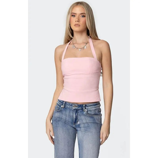 Edikted Women's Dara Halter Topstyle{n002}2