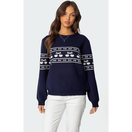 Edikted Women's Holiday Cheer Sweater