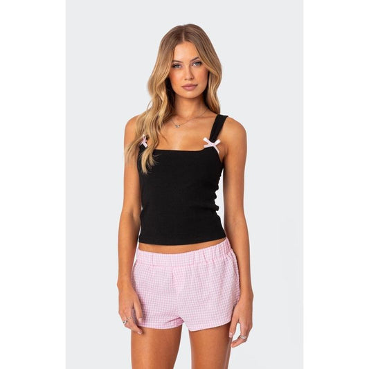 Edikted Women's Lola Ribbed Tank Topstyle{n002}2