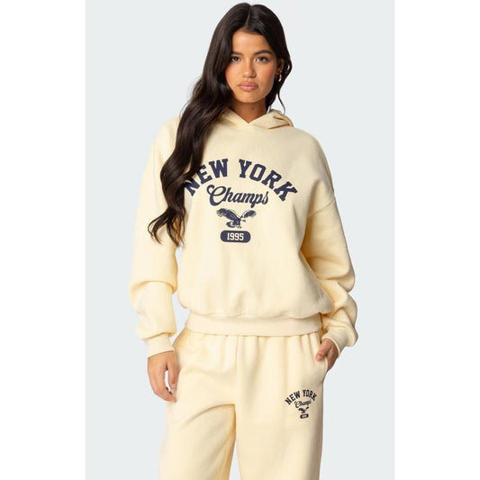 Edikted Women's New York Champs Hoodie