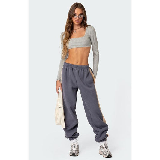 Edikted Women's Routine Ribbed Crop Top