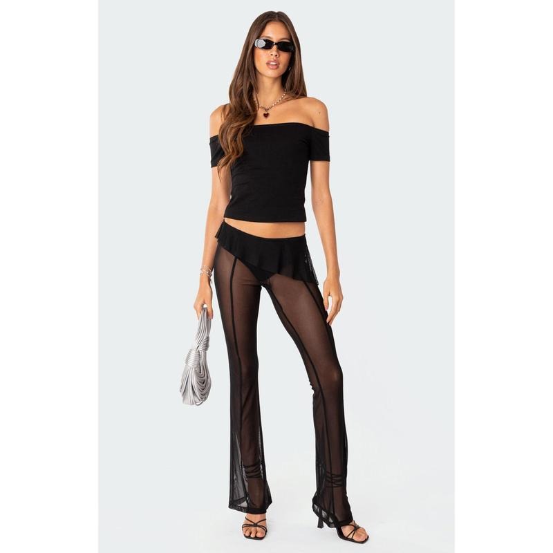 Edikted Women's Trixie Off Shoulder Top