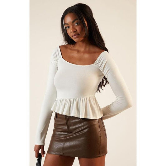 Est. PAC 1980 Women's Naomi Seamed V Neck T-Shirt