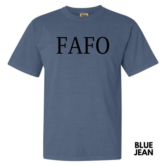 FAFO Comfort Colors T-Shirt 'NLB'