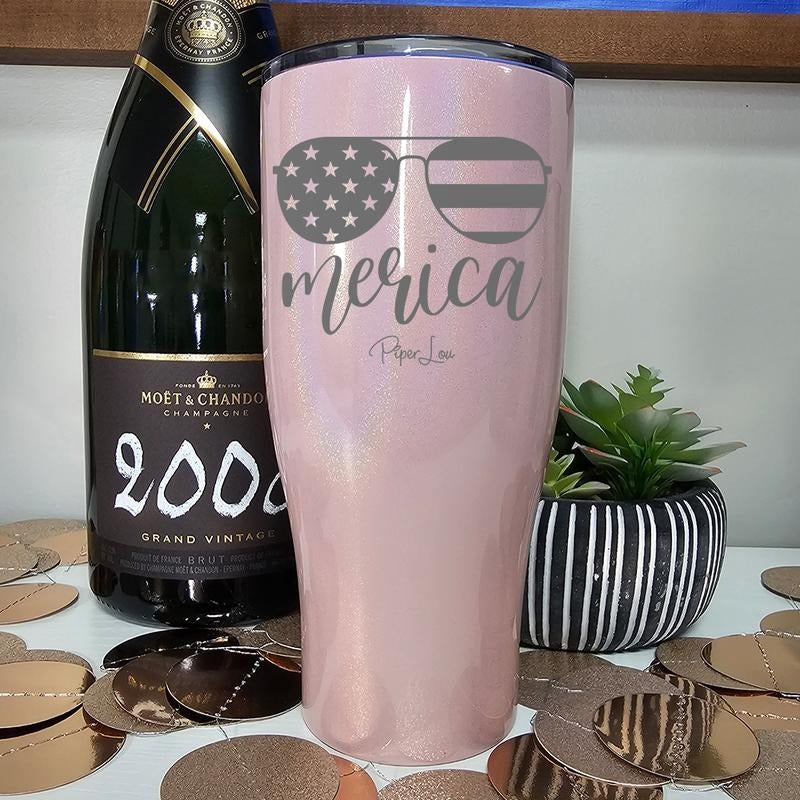 FLASH SALE | Merica Laser Etched Tumbler