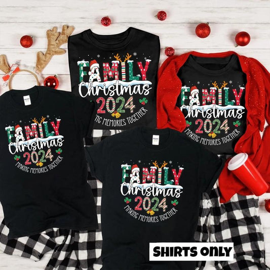 Family Christmas 2025 T-shirt, Christmas Matching Shirt, Family Tee, Christmas Gift for Family, Holiday Shirt
