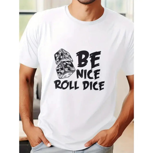 Fashion print new men's T-shirt, fashion short-sleeved cotton T-shirt, breathable and moisture-absorbing, casual summer T-shirt, personalized print - perfect for daily wear and outdoor activities Made in USA