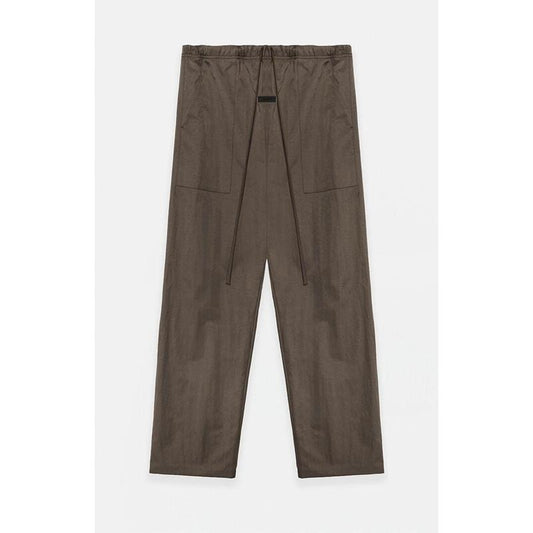 Fear of God Essentials Men's Brown Textured Nylon Utility Pants