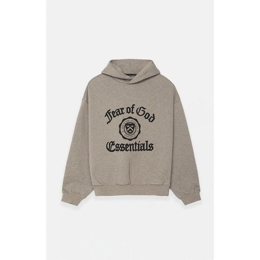 Fear of God Essentials Men's Heather Grey Heavy Fleece Vintage Hoodie