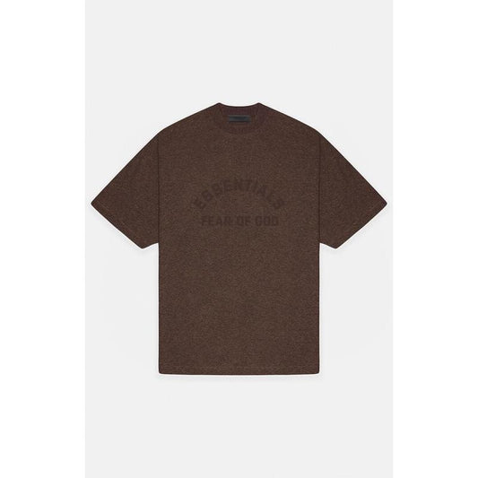 Fear of God Essentials Men's Heather Wood Heavy T-Shirt