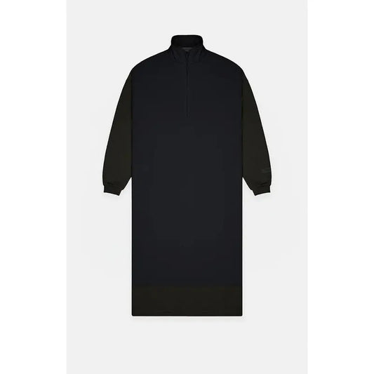 Fear of God Essentials Men's Women's Jet Black Nylon Fleece Mock Neck Sweater Dress