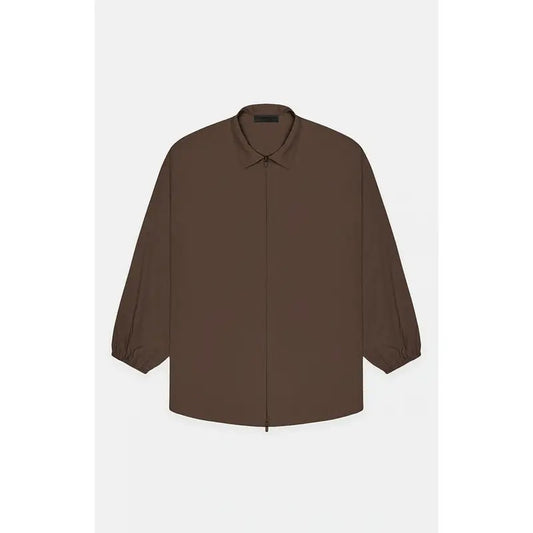 Fear of God Essentials Men's Wood Overshirt Jacket