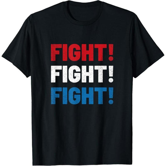 Fight Fight Fight Fist 2024 Vote Trump President Election T-Shirt made in usa