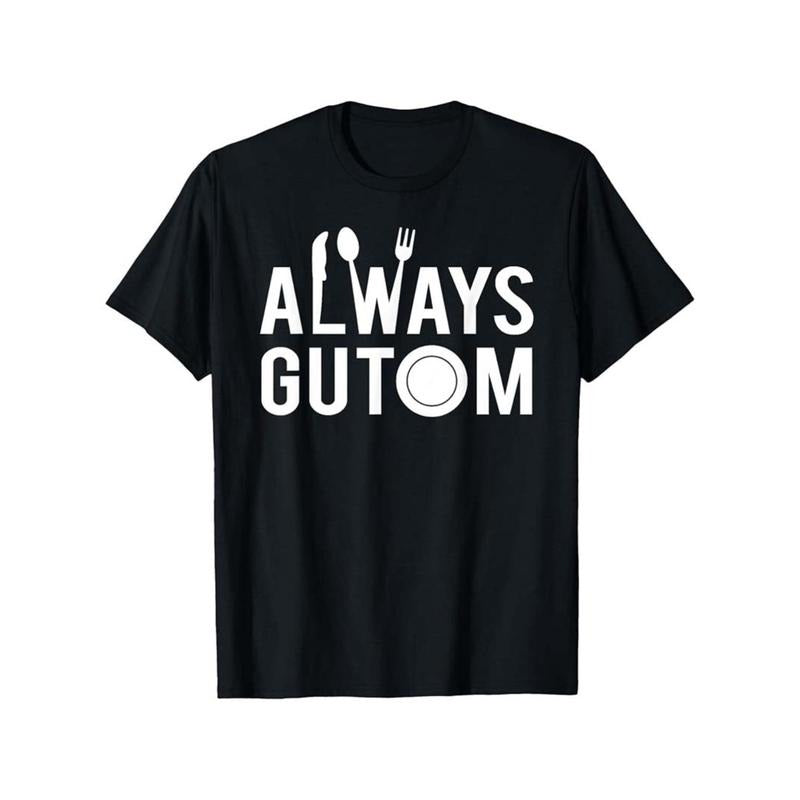 Filipino Adobo Graphic T-Shirt, 100% Cotton Crew Neck Short Sleeve Tee, Geometric Pattern, All-Season Knit Fabric, Regular Fit, Digital Direct Injection - Daily & Casual Wear Made in USA