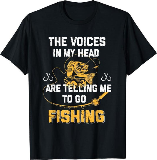 Fishing Gifts Funny Fisherman T-Shirt | Unisex Cotton Tee Gift, Crewneck, Short Sleeve