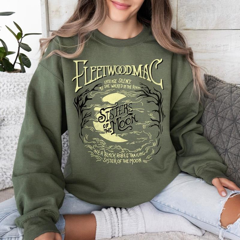 Fleetwood, Sisters Of The Moon, Stevie, Music, Band, Concert, Sweatshirt