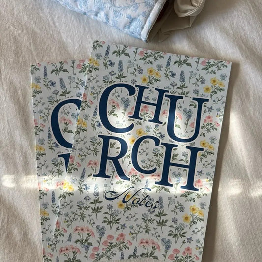 Floral Church Notes Journal