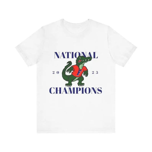 Florida Gators National Champions Graphic Tee, Sports Apparel, Basketball NCAA Champions, March Madness, Basketball Shirt, UF Apparel Cotton Top