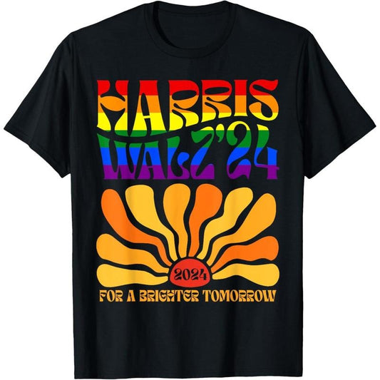 For A Brighter Tomorrow Boho Aesthetic T-Shirt made in usa