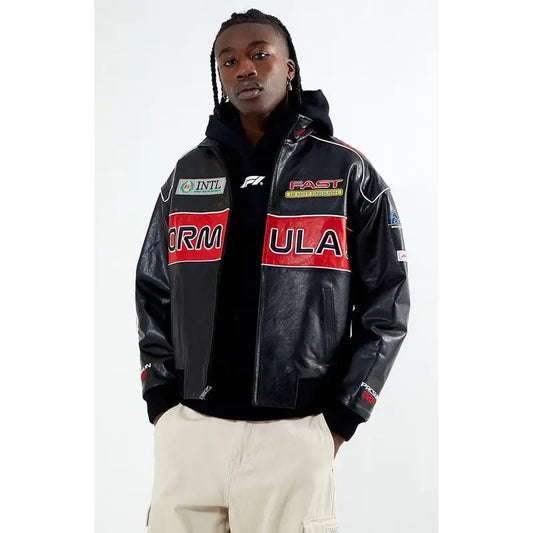 Formula 1 Men's x PacSun Leather Pole Position Jacket