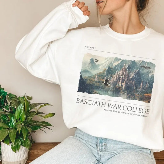Fourth Wing Sweatshirt (OFFICIALLY LICENSED) Basgiath War College hoodie, Fourth Wing Merch, Fourth Wing Shirt, Fourth Wing Basgiath  T-shirt, sweater and Hoodie