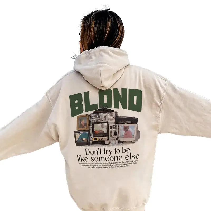 Frank Hoodie, Album Blond Sweatshirt, Rap Hip Hop, Frank Vintage Shirt, Frank Blond Shirt Gifts Her Him Unisex Hoodie Menswear Sweaters Tops Underwear Pullover Pocket