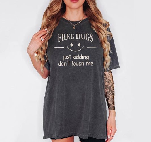 Free Hugs T-Shirt, Unisex T-Shirt, Funny Tee, Comfortable Shirt