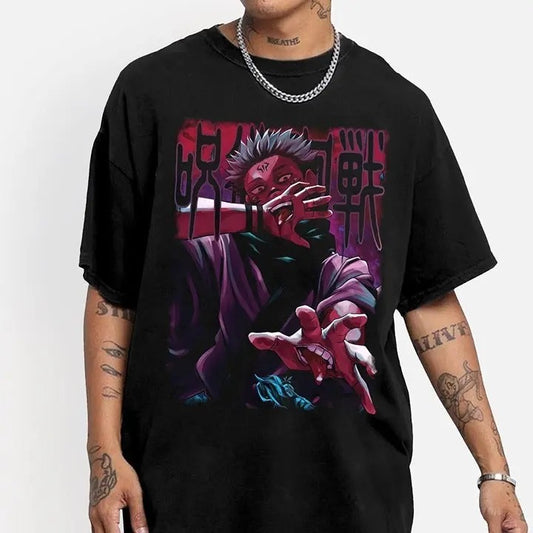 Free Shipping_Ryomen Sukuna Anime Shirt