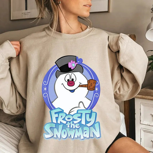 Frosty Xmas Shirt, Merry Christmas Sweatshirt, Funny Frosty Shirt, Xmas Holiday Tee Shirt, Cartoon Movie Sweatshirt, Frosty Lover Shirt