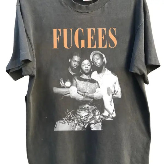 Fugees Lauryn Music Hill Shirt Singer Concert Fans for Men Women Unisex Cotton  TShirt