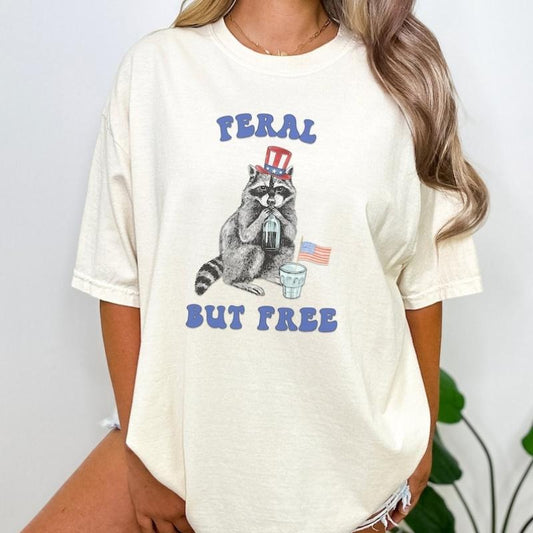 Funny 4th Of July Shirt, Graphic Raccoon Shirt, Independence Day Shirt, Patriotism Shirt, 1776 Shirt, Trendy USA Shirt, American Flag Shirtstyle{n002}2